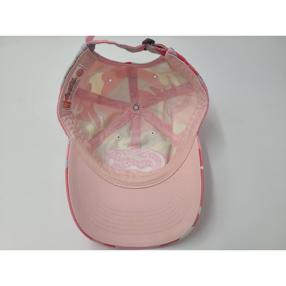 Women University of Florida Gators Pink Camo Strapback (Fits Small) Hat Cap NCAA - Picture 14 of 16